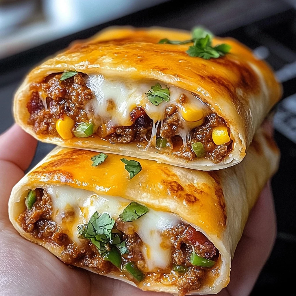 Cheesy Loaded Pocket Tacos Packed with Flavor