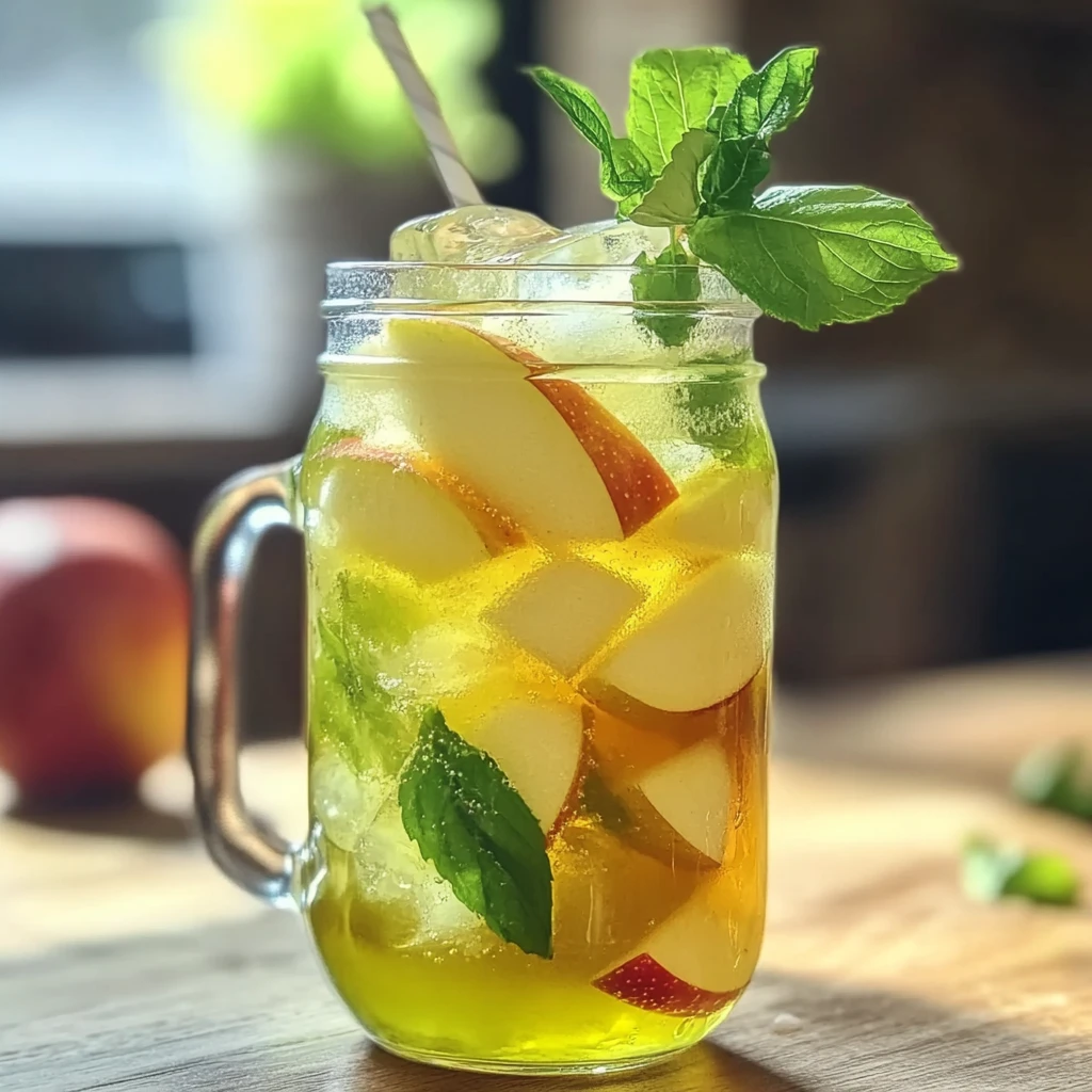 Iced Apple Green Tea