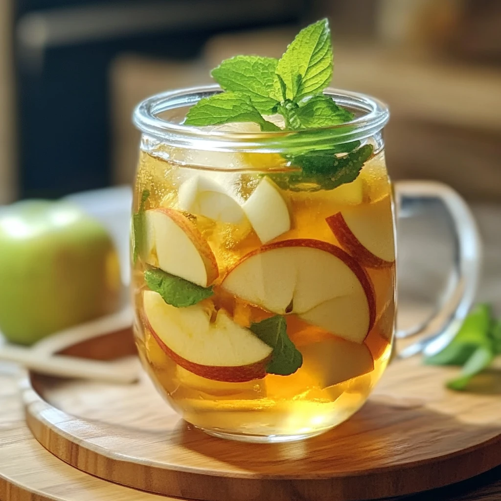 Iced Apple Green Tea - Crisp, Cool, and Refreshing