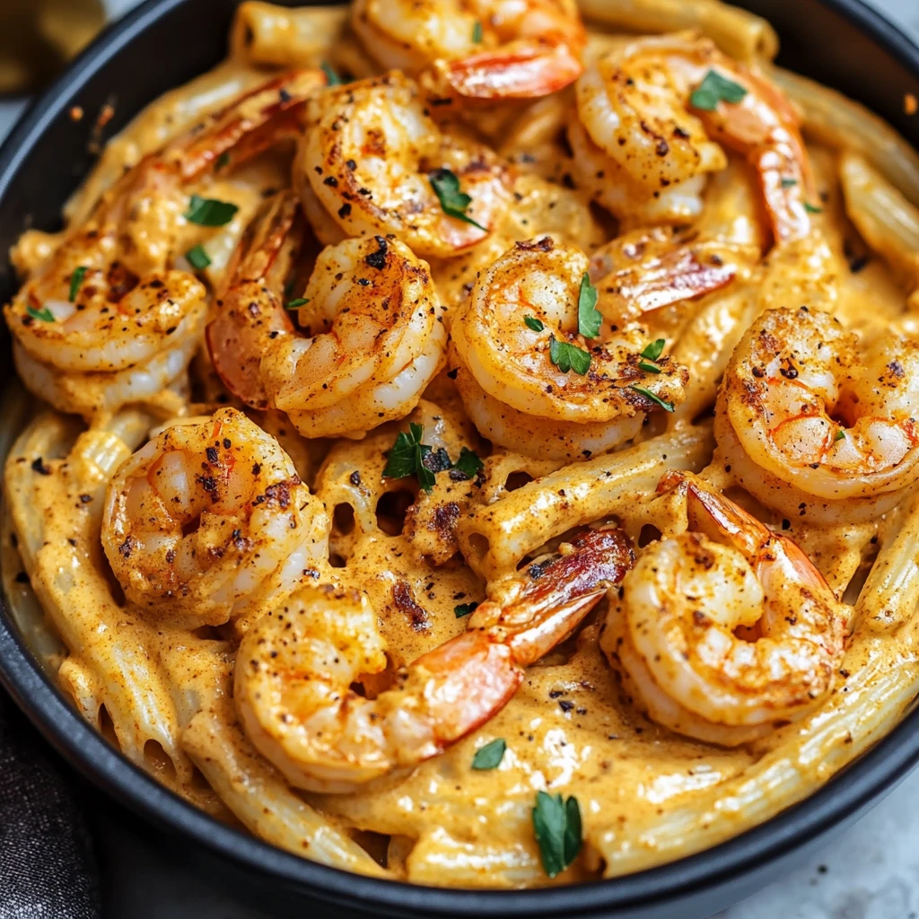 Creamy Cajun Shrimp Pasta