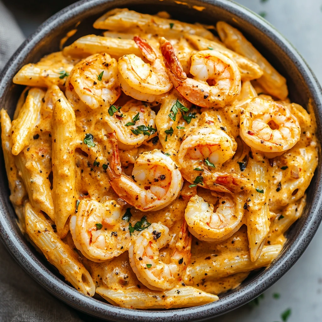 Creamy Cajun Shrimp Pasta – A Bold & Flavorful Delight