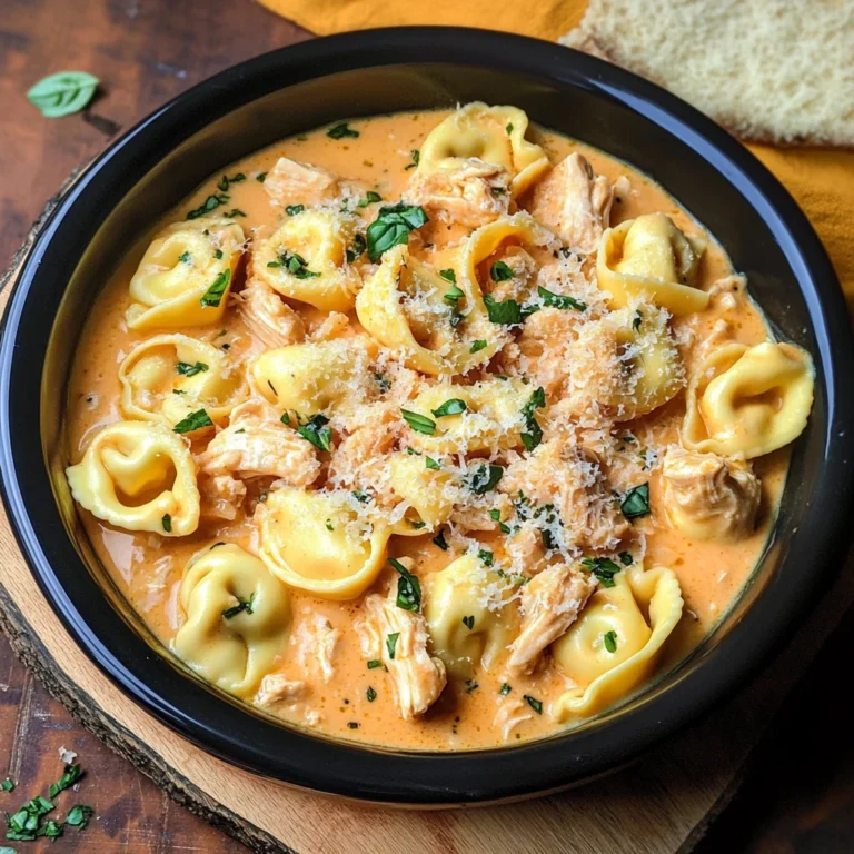 CrockPot Chicken Tortellini – A Cozy, Creamy, One-Pot Wonder
