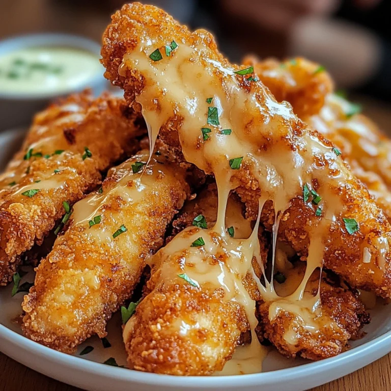 Irresistible Crack Chicken Tenders – Crispy, Cheesy, and So Good!