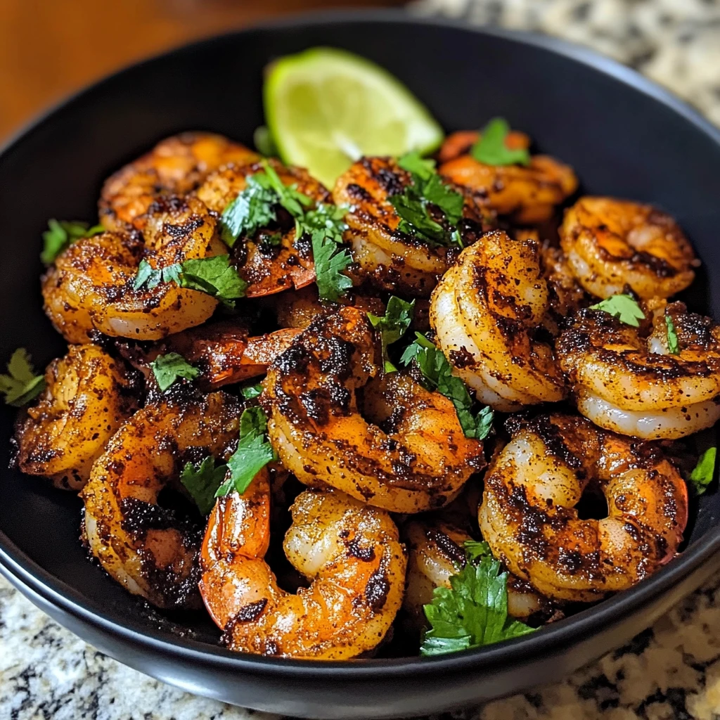 Quick Blackened Shrimp
