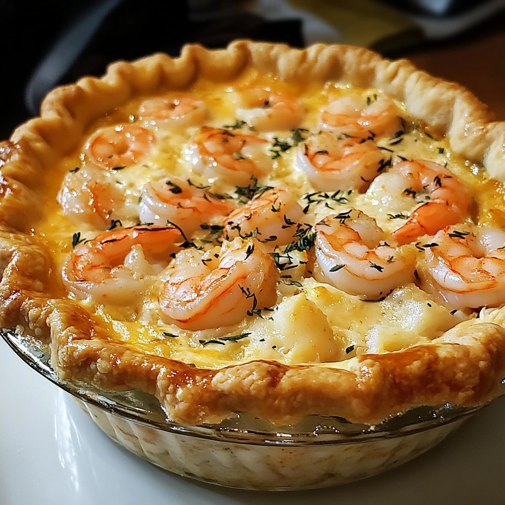 Creamy Florida Shrimp Pie