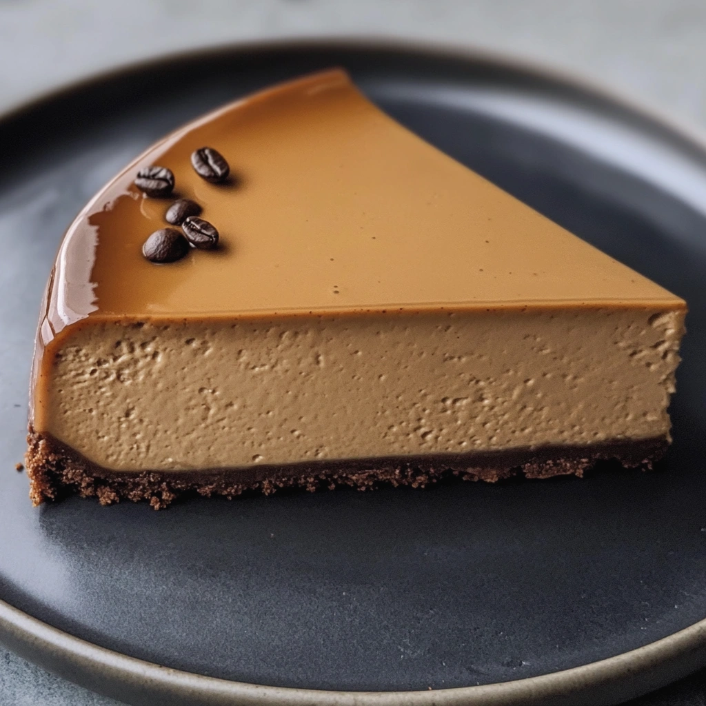 Rich & Creamy Coffee Cheesecake