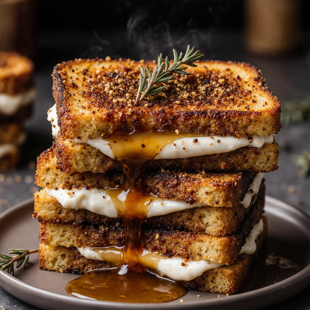 Caramelized Burnt Cream Toast