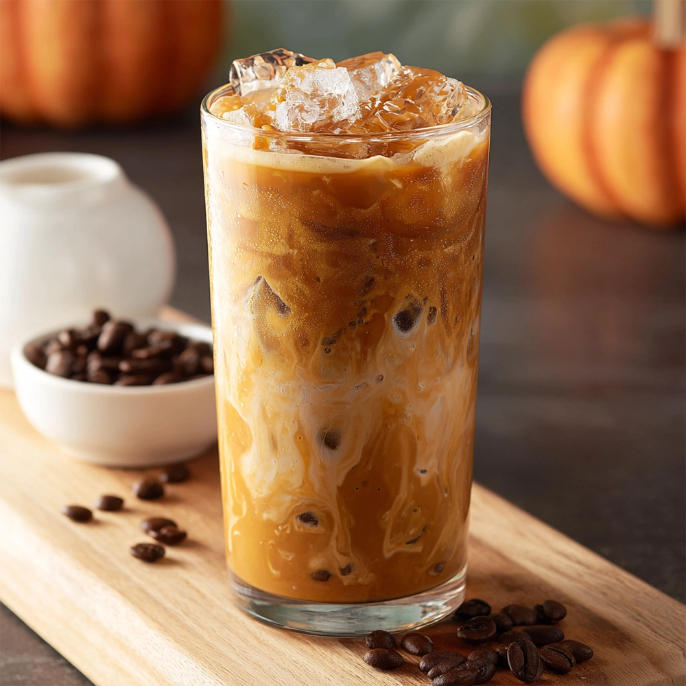 Refreshing Iced Pumpkin Coffee | Easy Fall Drink at Home