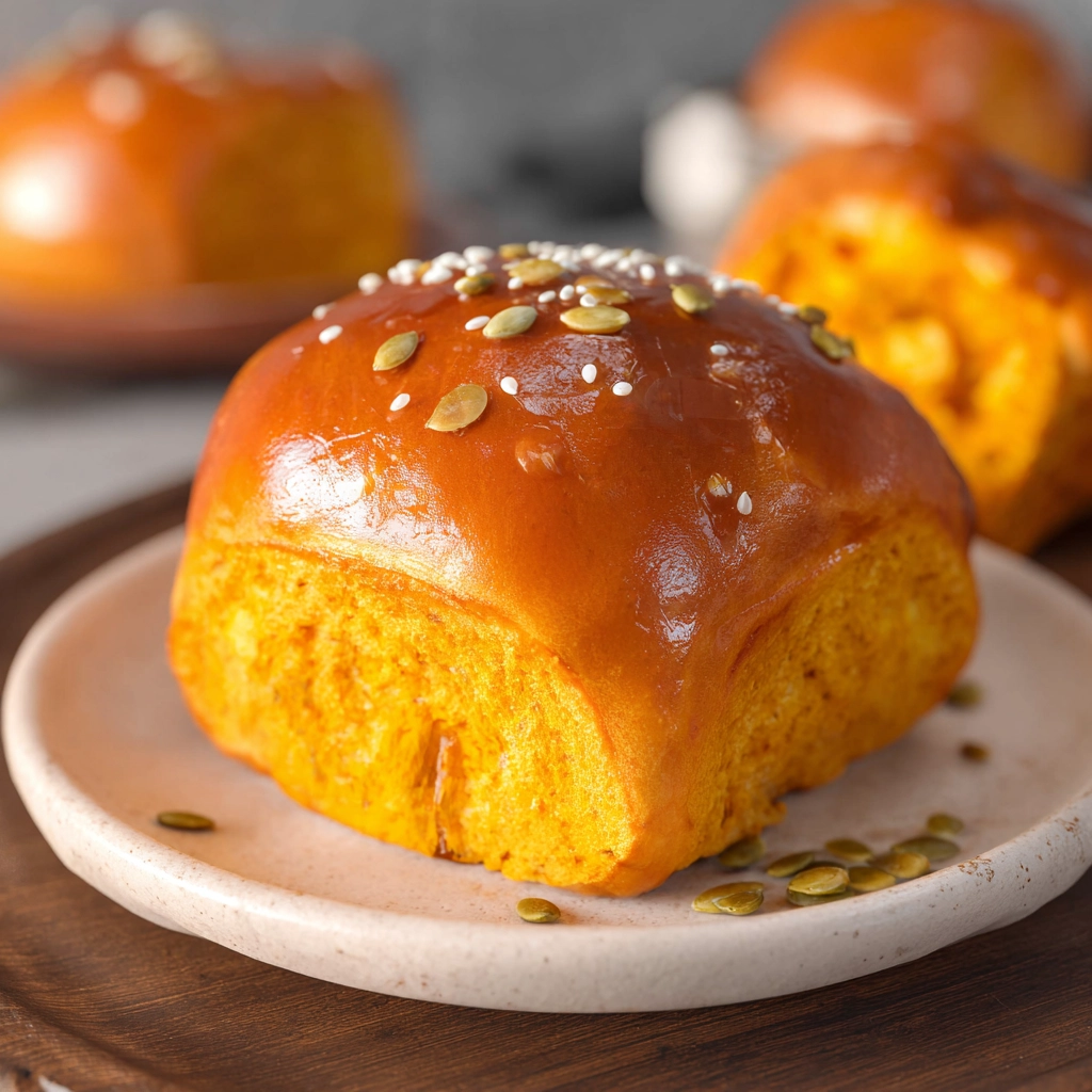 Fluffy Pumpkin Buns Recipe | Soft, Sweet & Perfect for Fall
