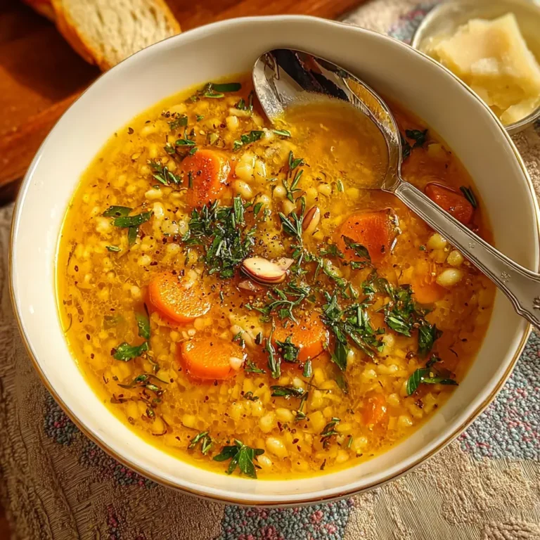 Italian Penicillin Soup – Cozy, Immune-Boosting Comfort in a Bowl!