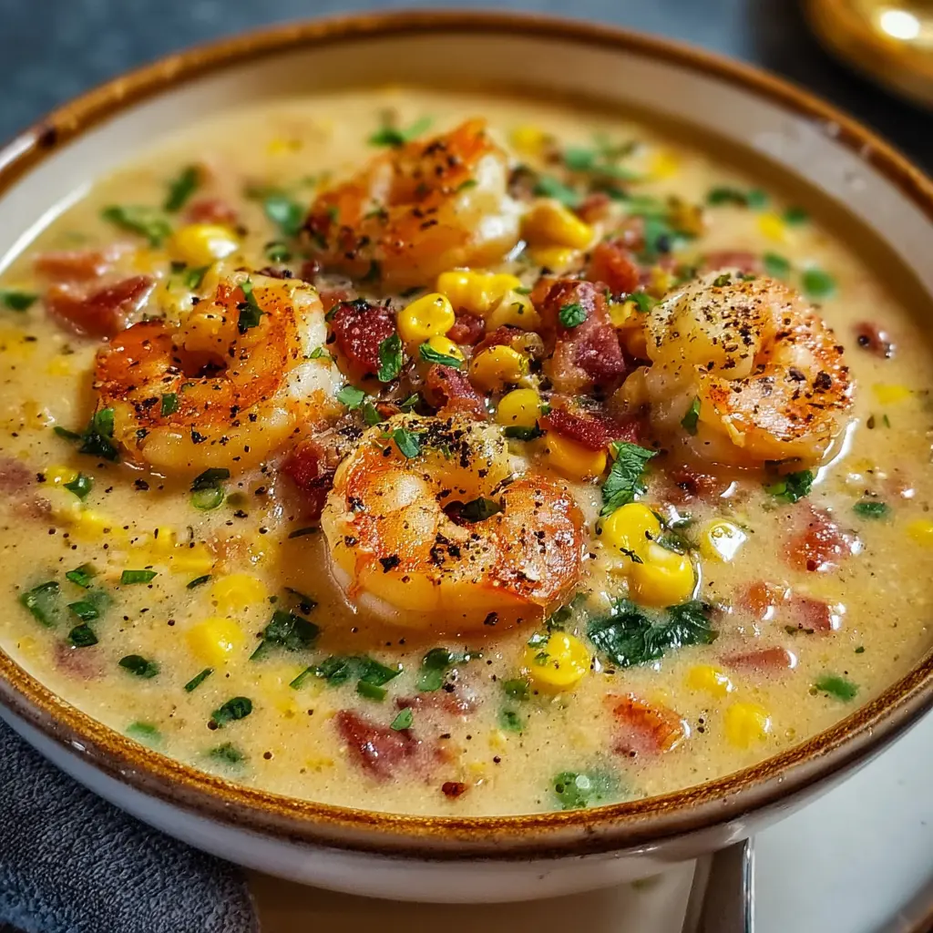 Shrimp Corn Chowder Soup: A Creamy, Comforting Classic