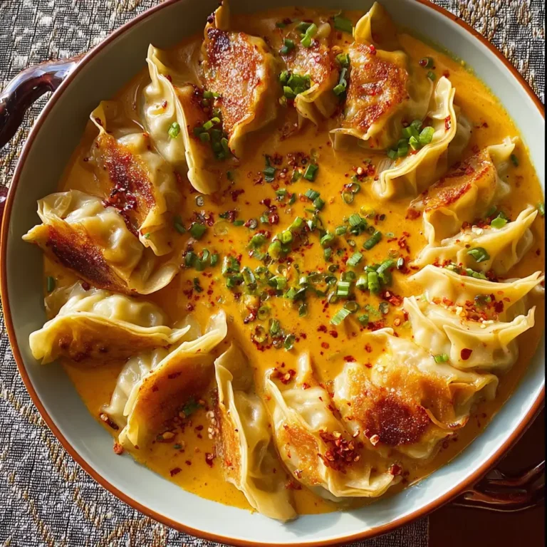 Baked Potstickers with Thai Curry Sauce: Must-Have Delicious Recipe