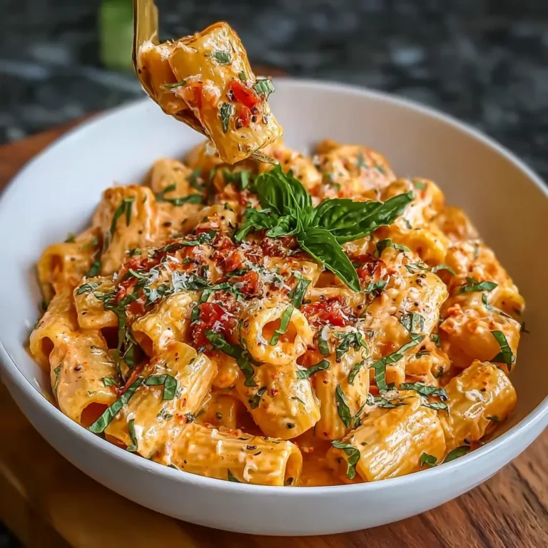 Creamy Tomato Garlic Pasta (Rich, Simple & Ready in Minutes!)