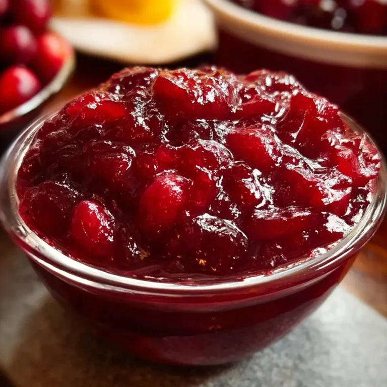 Homemade Cranberry Sauce Recipe: Easy, Delicious & Must-Have