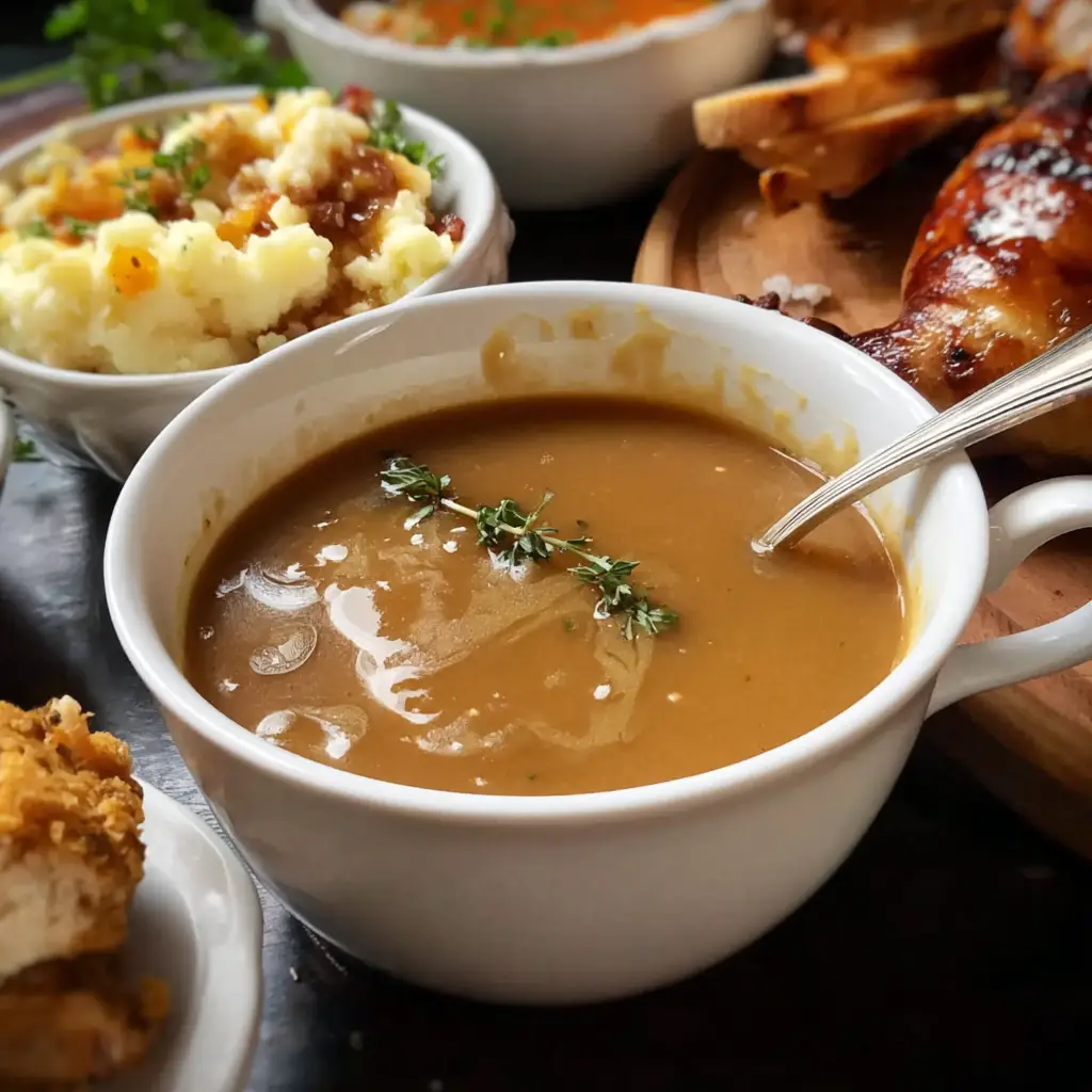 Turkey Gravy Soup