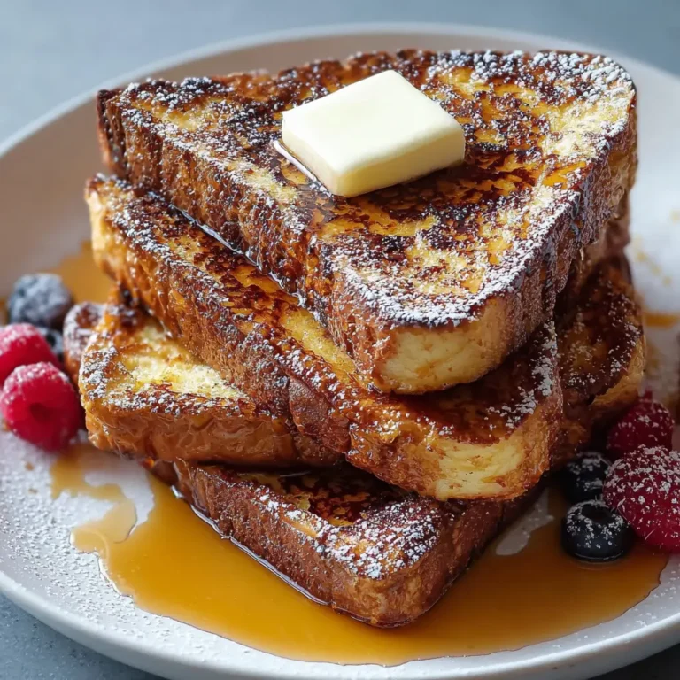 Vanilla & Cinnamon French Toast
