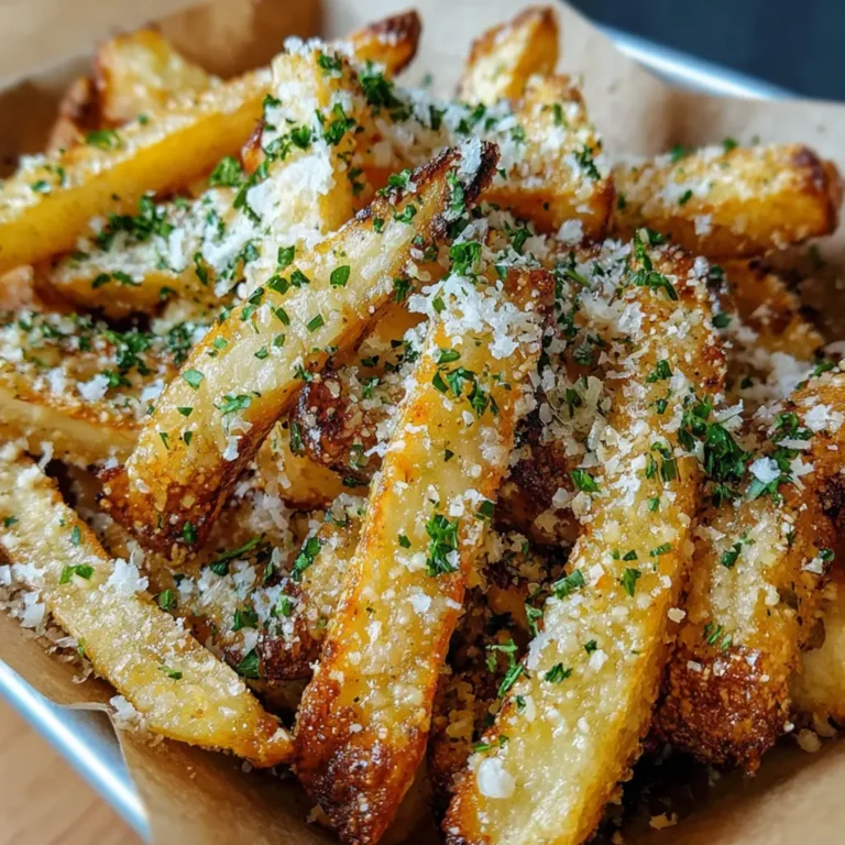 Ultimate Truffle Parmesan Fries Recipe: Crispy, Cheesy, and Irresistible